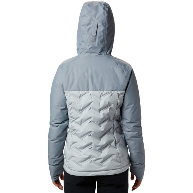 Куртка пуховая женская Columbia Grand Trek Down Jacket серая 1859641-031 изображение 2