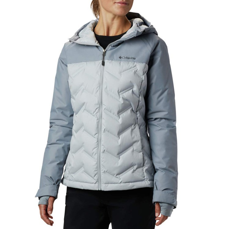 Куртка пуховая женская Columbia Grand Trek Down Jacket серая 1859641-031 изображение 1