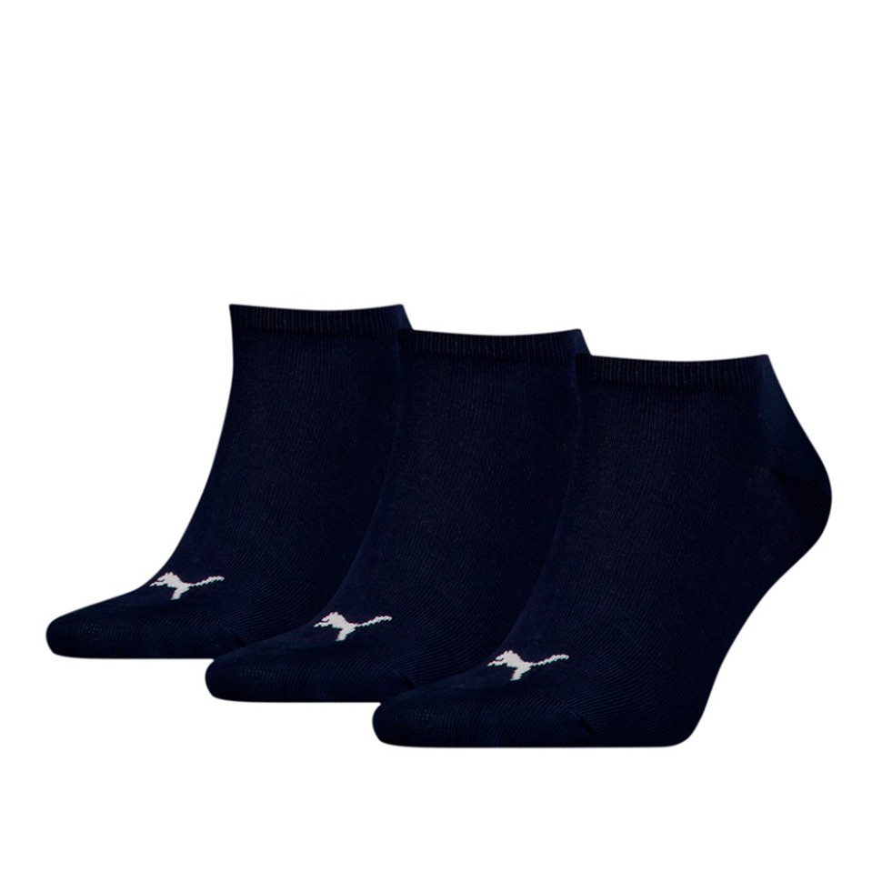 Носки (3 пари) Puma Sneaker Plain 3P темно-синие 90680727 — Sport City Носки (3 пари) Puma Sneaker Plain 3P темно-синие 90680727