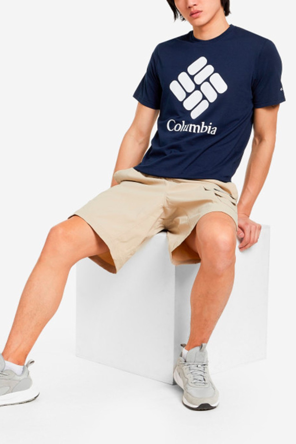 Футболка чоловіча Columbia Timber Point™ Graphic Tee синя 2022251-464 — фото 5 — Sport City Футболка чоловіча Columbia Timber Point™ Graphic Tee синя 2022251-464 — фото 5
