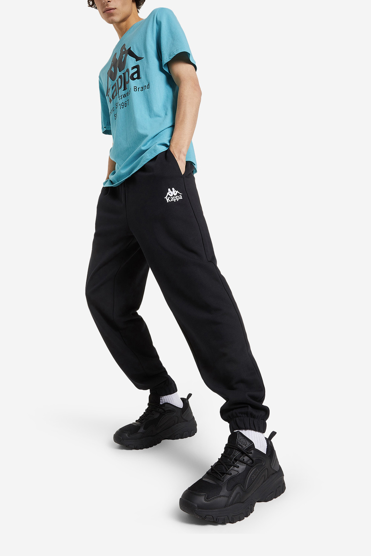 Брюки мужские  Kappa Pants  Черный 113375-99 изображение 4