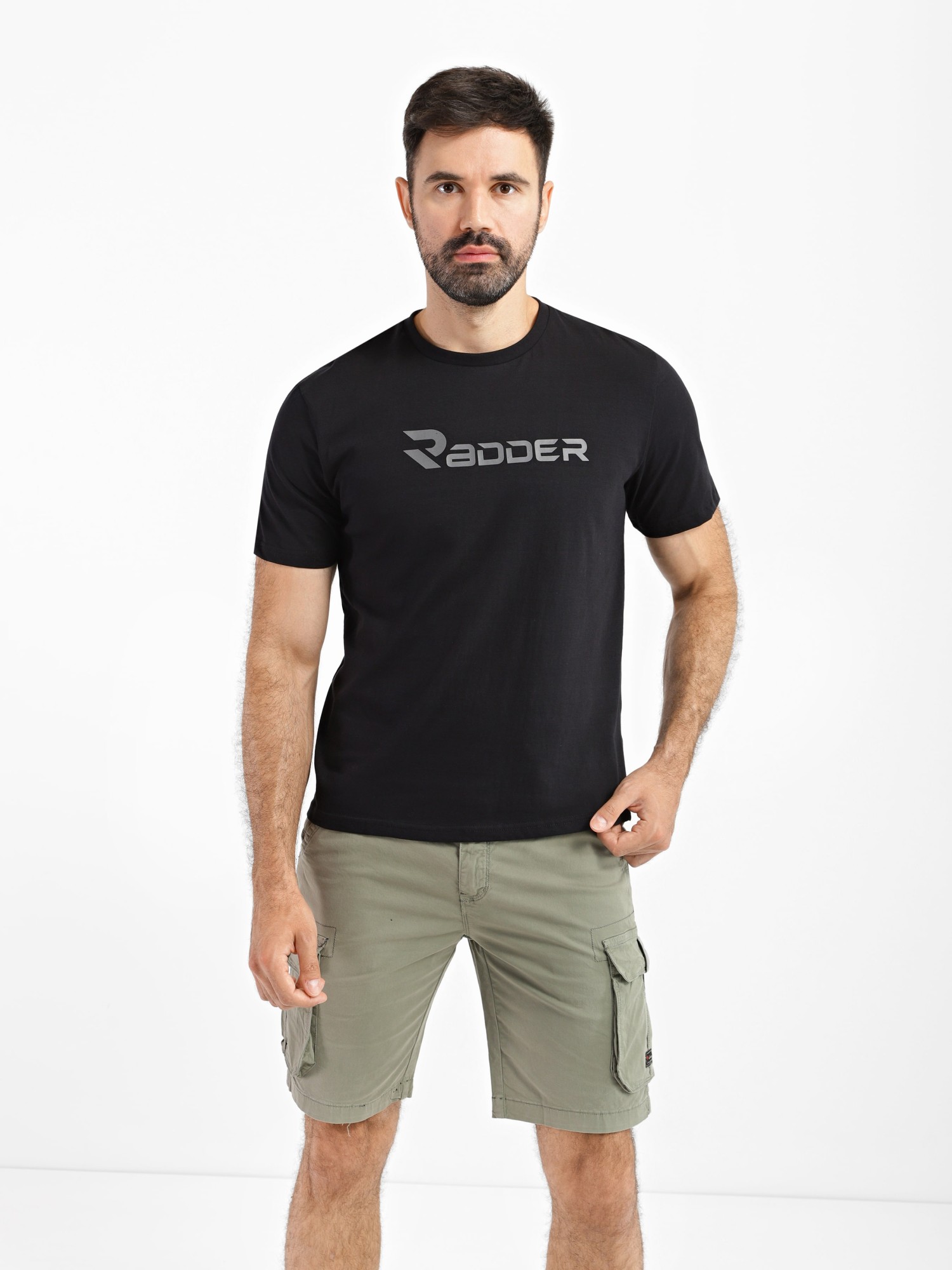 Футболка чоловіча Radder Ruin чорна 472204-010 изображение 2