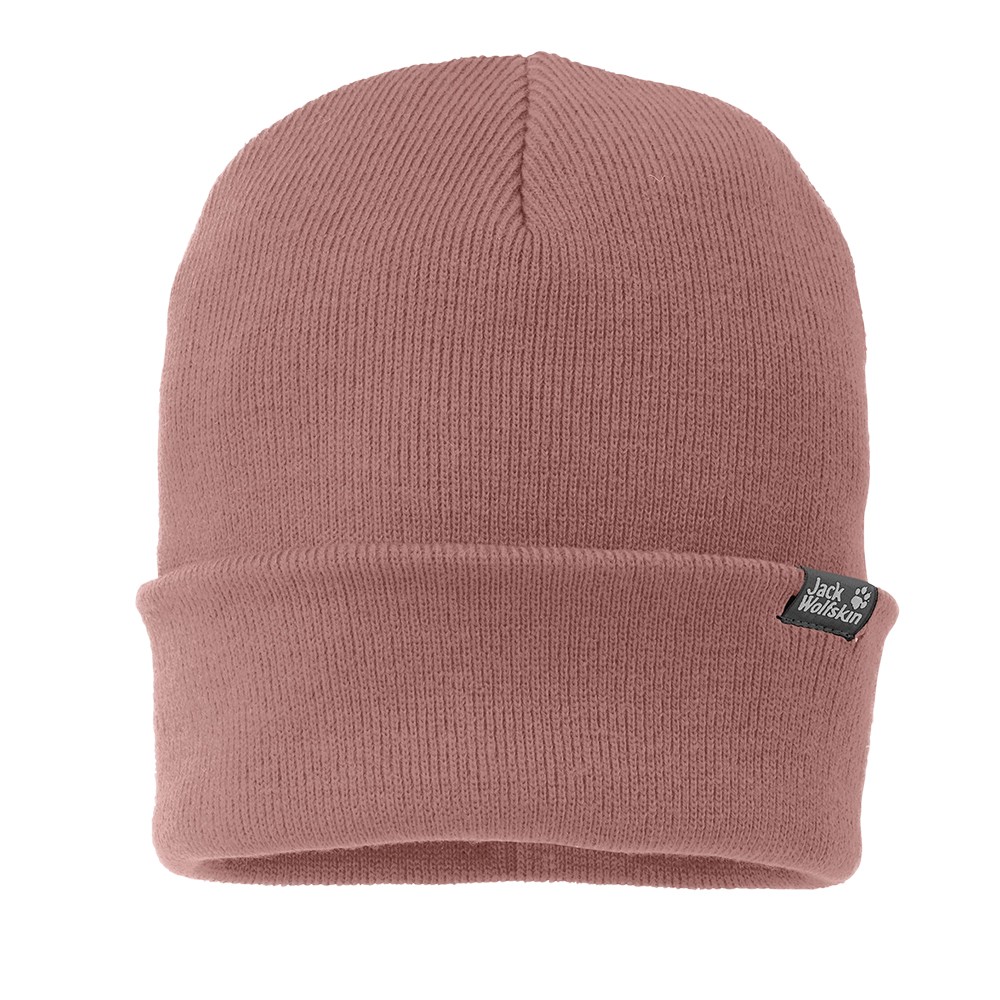 Шапка унісекс Jack Wolfskin RIB HAT рожева 1903891-3068 изображение 1