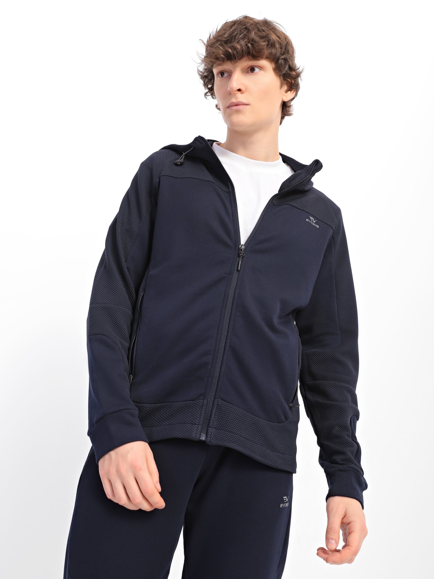 Толстовка чоловіча Evoids Calis темно-синя 552137-450  изображение 2