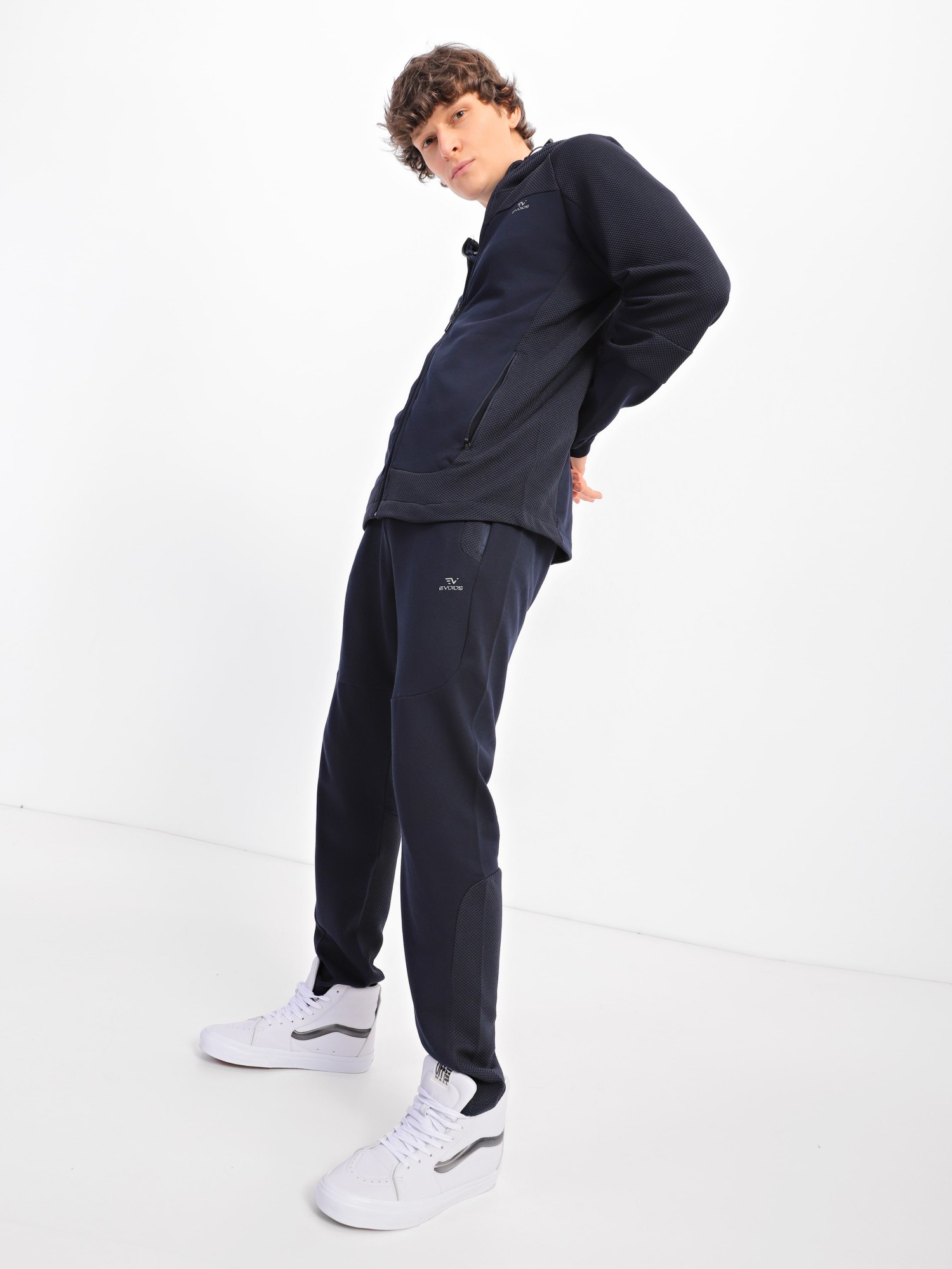 Толстовка чоловіча Evoids Calis темно-синя 552137-450  изображение 4
