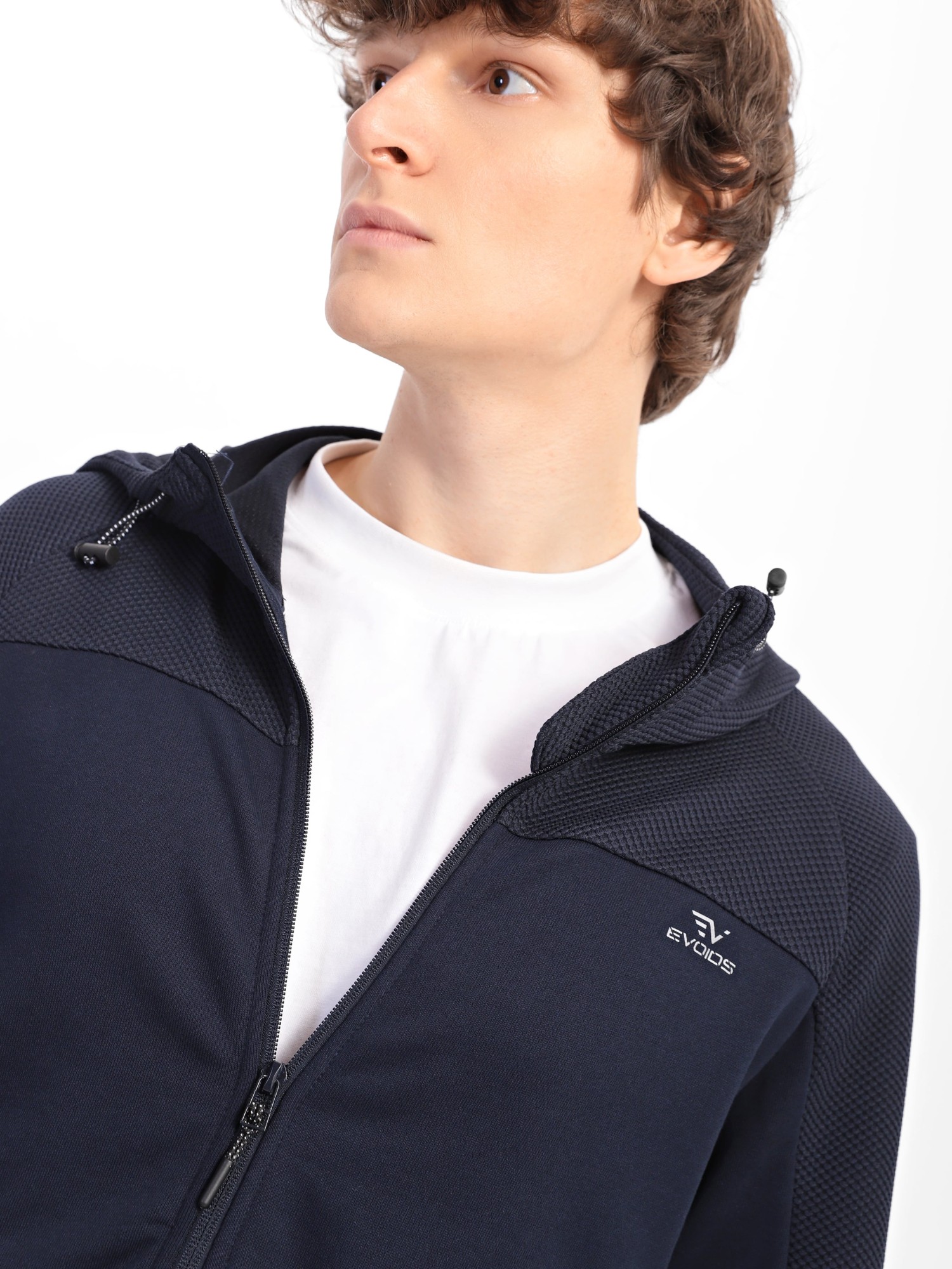 Толстовка чоловіча Evoids Calis темно-синя 552137-450  изображение 6
