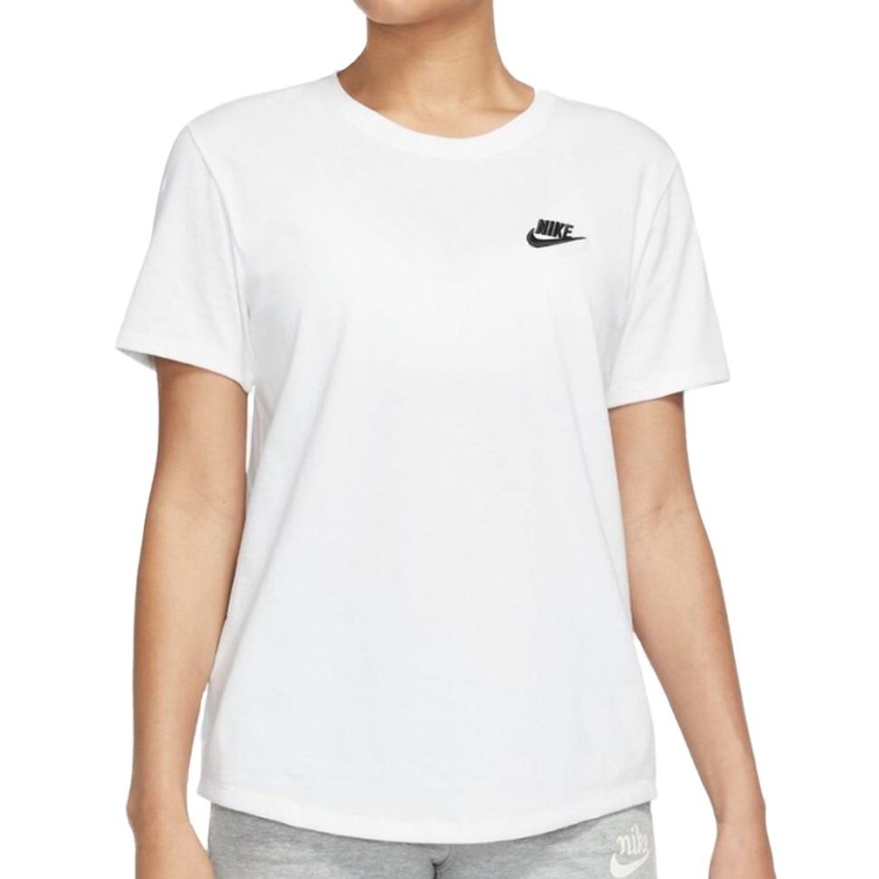 Футболка жіноча Nike W NSW TEE CLUB біла DX7902-100 — фото 1