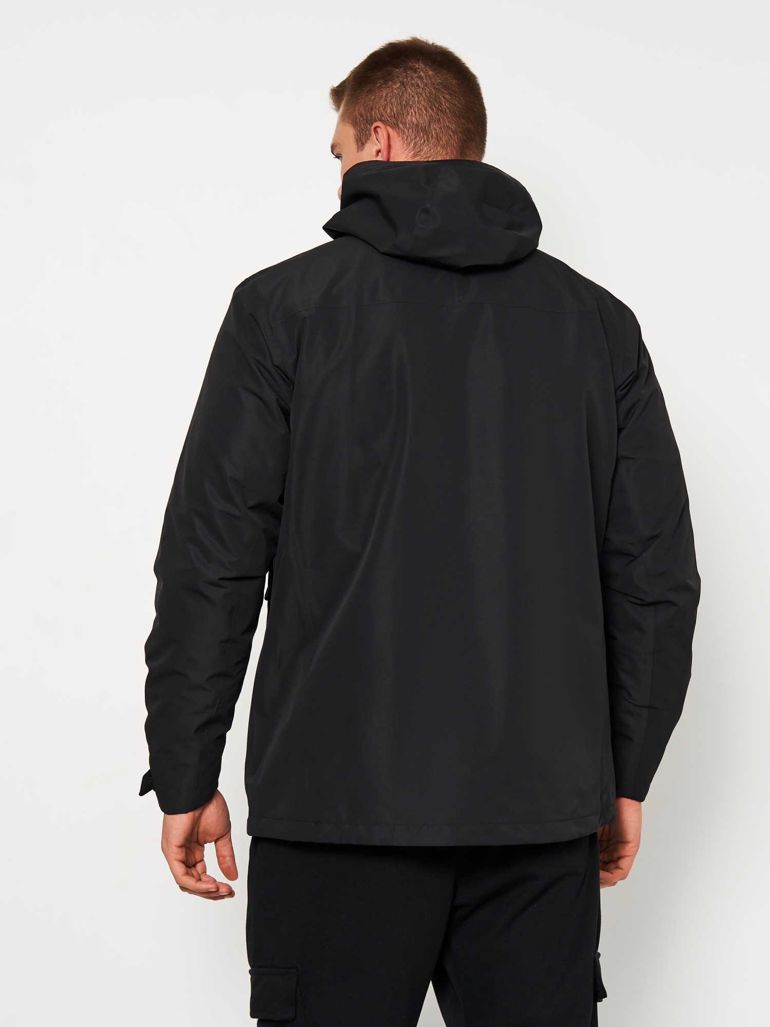 Куртка чоловіча Jack Wolfskin TAUBENBERG 3IN1 JKT M чорна 1115311-6001 изображение 3