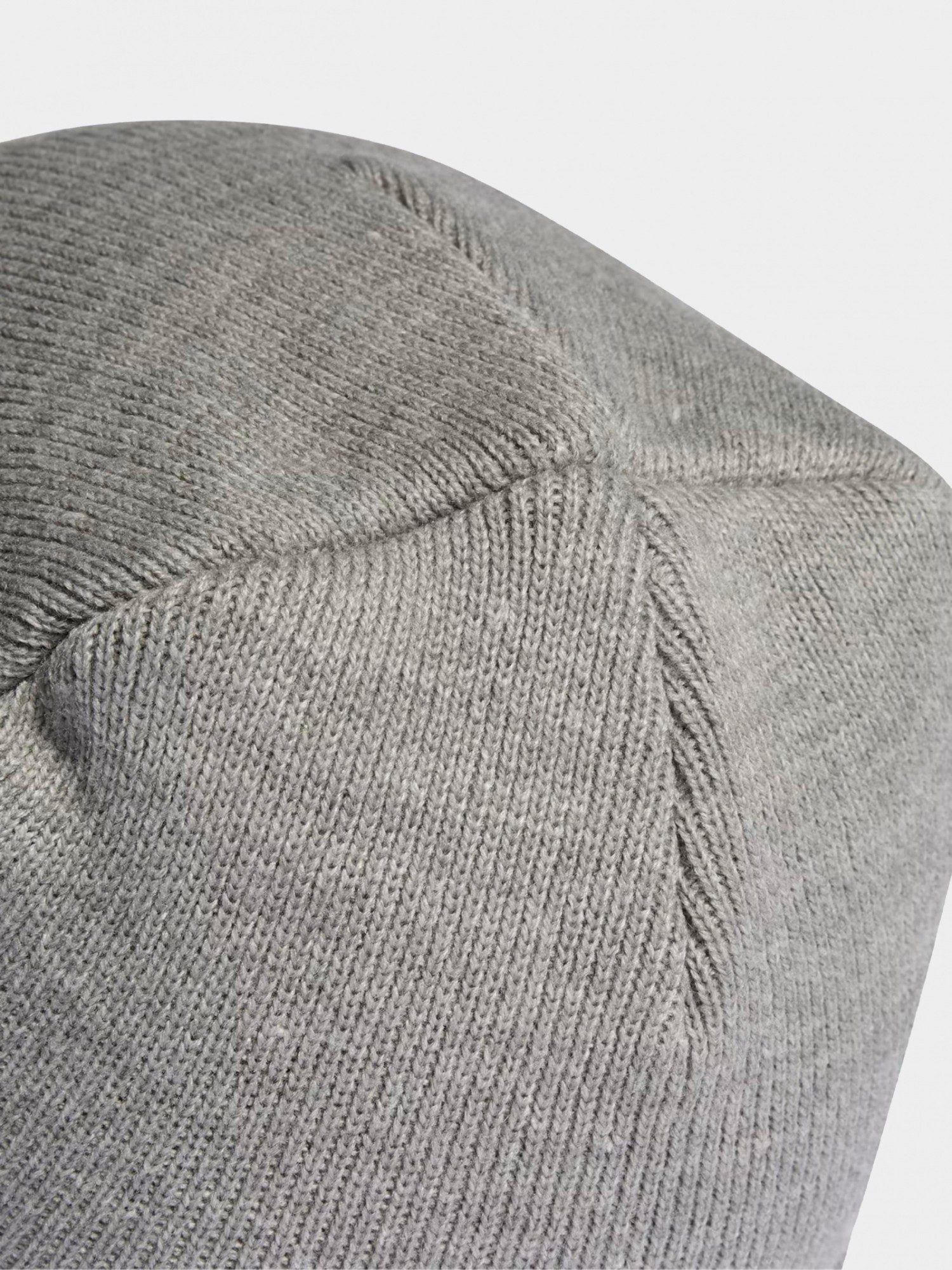 Шапка Adidas LOGO BEANIE CUF серая II3523 изображение 4