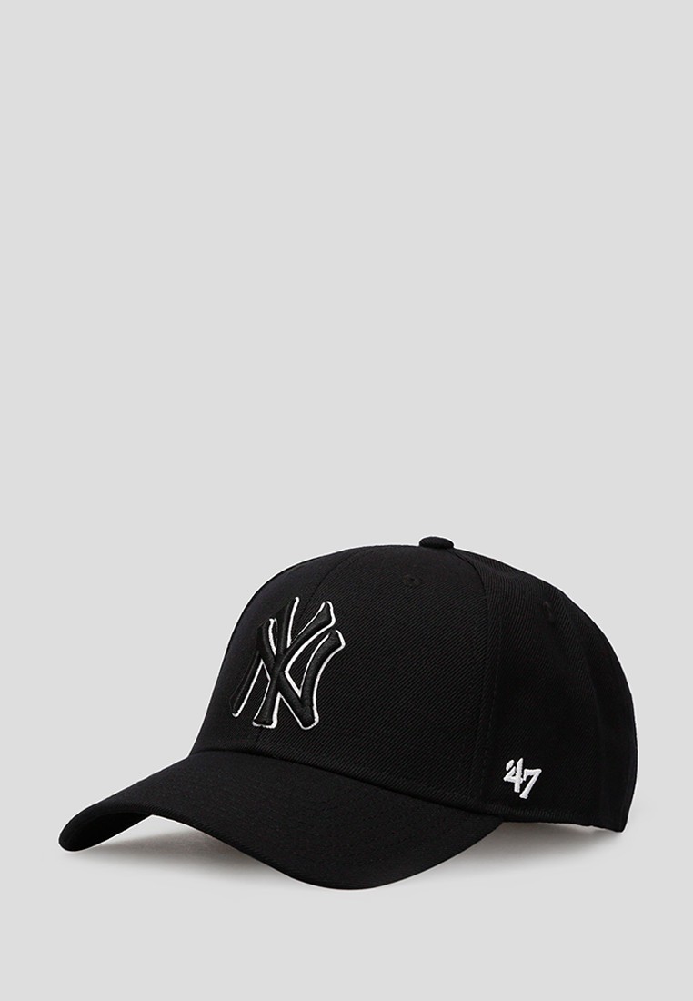 Бейсболка  47 Brand MLB NEW YORK YANKEES SNAPBACK черная B-MVPSP17WBP-BKC изображение 3