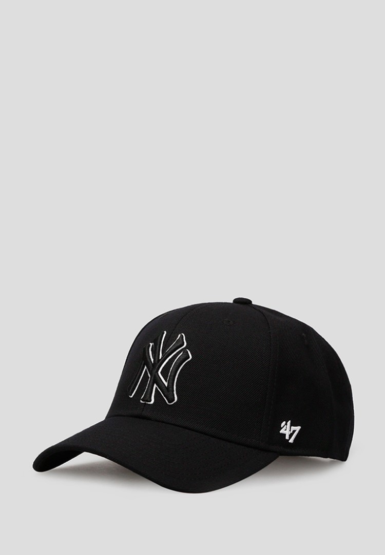 Бейсболка  47 Brand MLB NEW YORK YANKEES SNAPBACK чорна B-MVPSP17WBP-BKC изображение 3