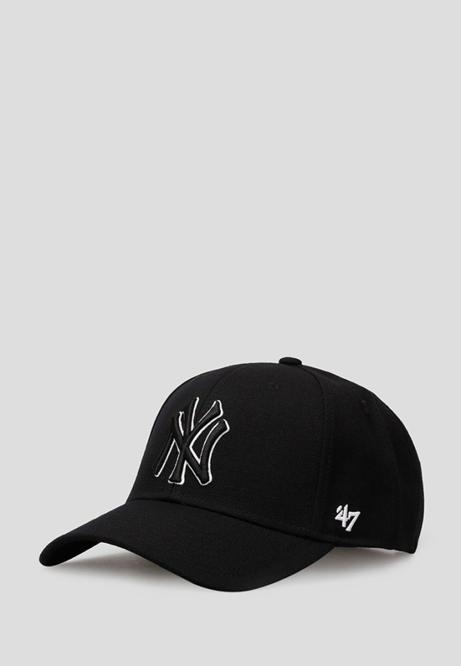 Бейсболка  47 Brand MLB NEW YORK YANKEES SNAPBACK чорна B-MVPSP17WBP-BKC изображение 3