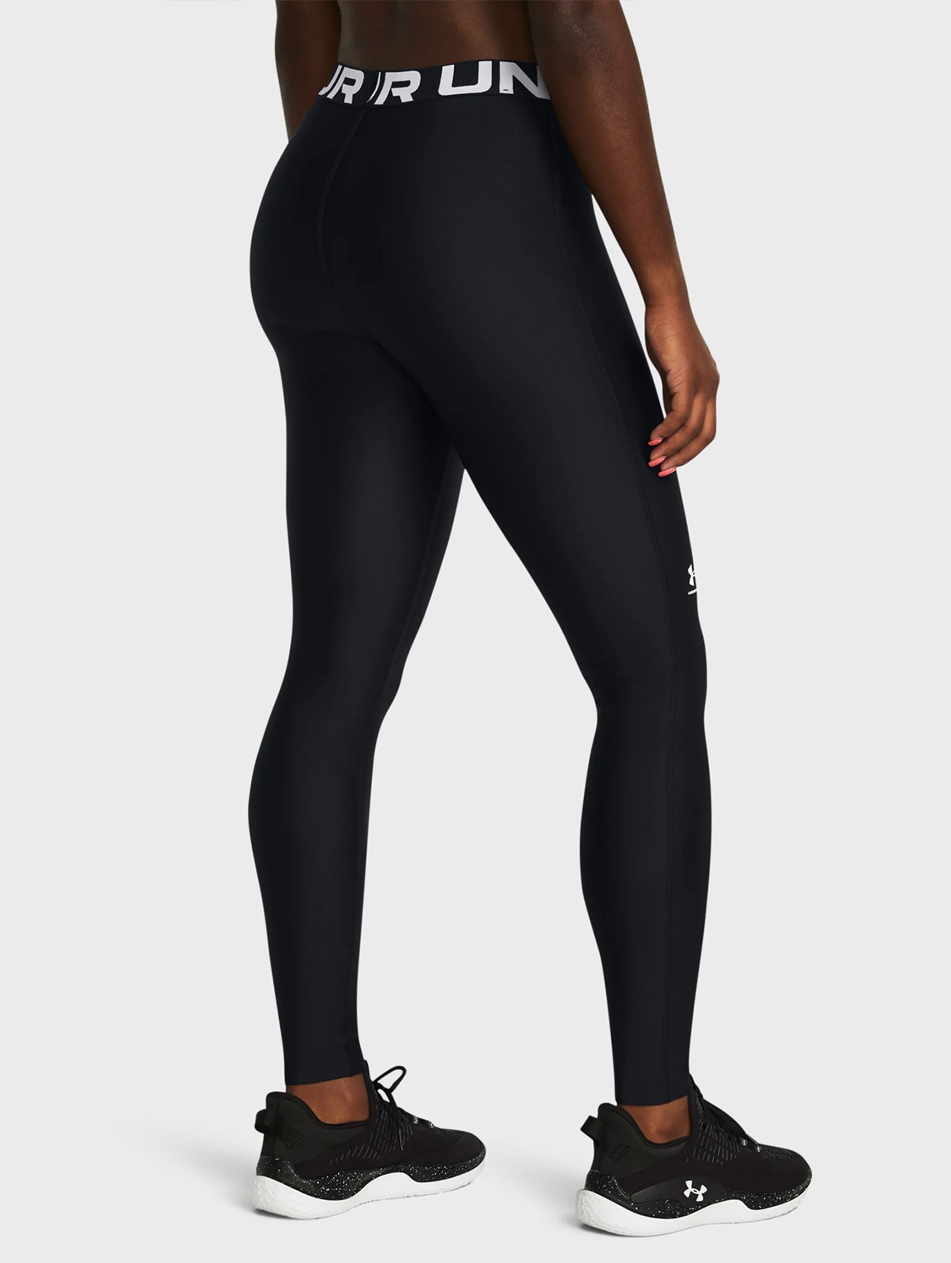 Леггинсы женские Under Armour UA HG Authentics Legging черные 1383559-001 изображение 3
