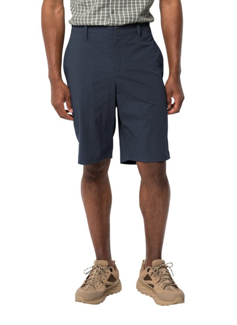 Шорти чоловічі Jack Wolfskin DESERT SHORTS M темно-сині 1508341-1010 изображение 2