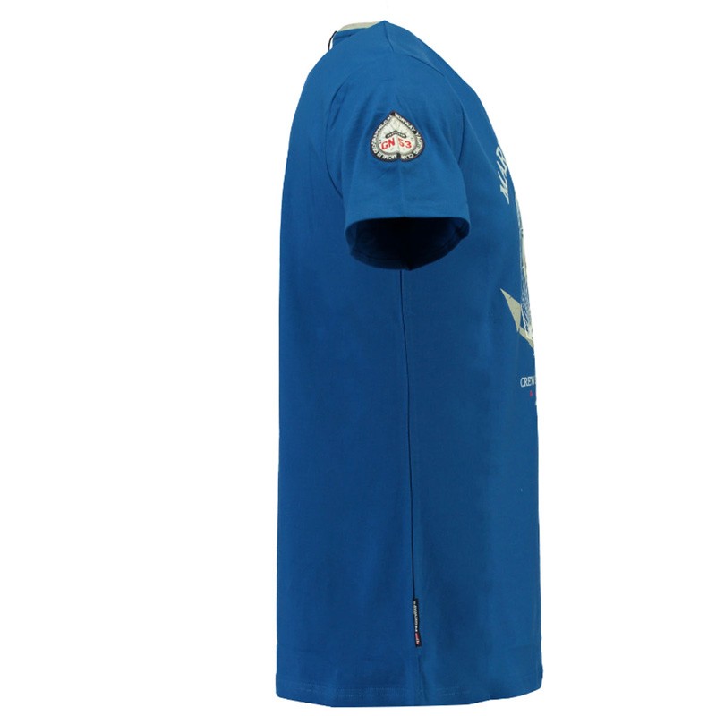 Футболка мужская Geographical Norway синяя SR001H-410 — фото 3 — Sport City Футболка мужская Geographical Norway синяя SR001H-410 — фото 3