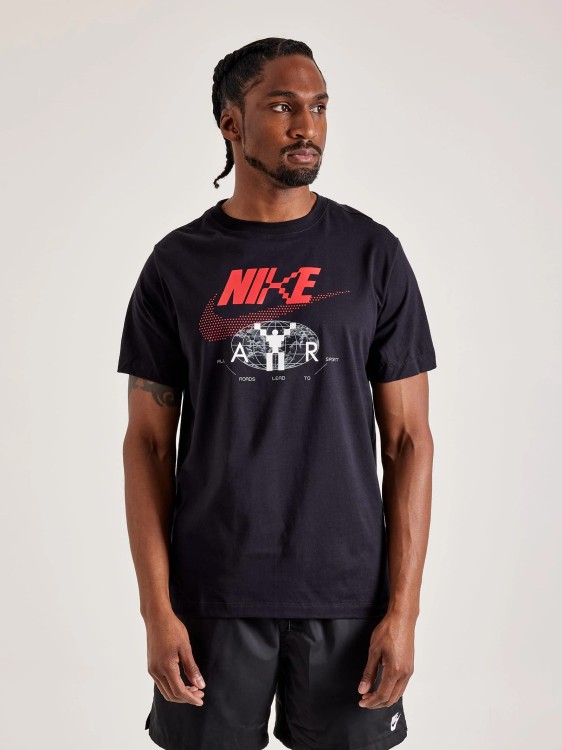 Футболка чоловіча Nike M NSW TEE OC HBR PK7 чорна FV3767-010 изображение 2