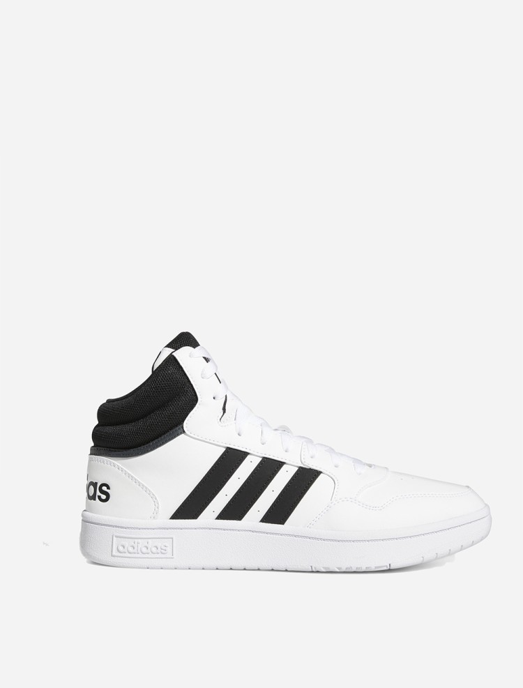 Кроссовки мужские Adidas HOOPS 3.0 MID белые GW3019 изображение 2