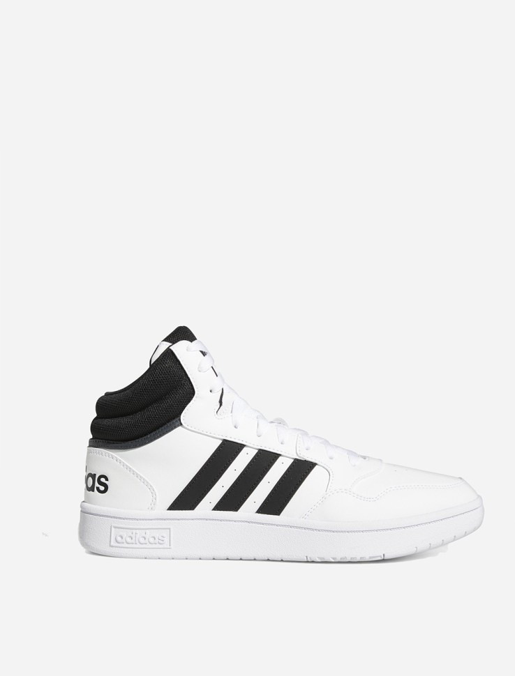 Кроссовки мужские Adidas HOOPS 3.0 MID белые GW3019 изображение 2