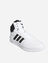 Кроссовки мужские Adidas HOOPS 3.0 MID белые GW3019 изображение 3