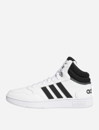 Кроссовки мужские Adidas HOOPS 3.0 MID белые GW3019 изображение 4