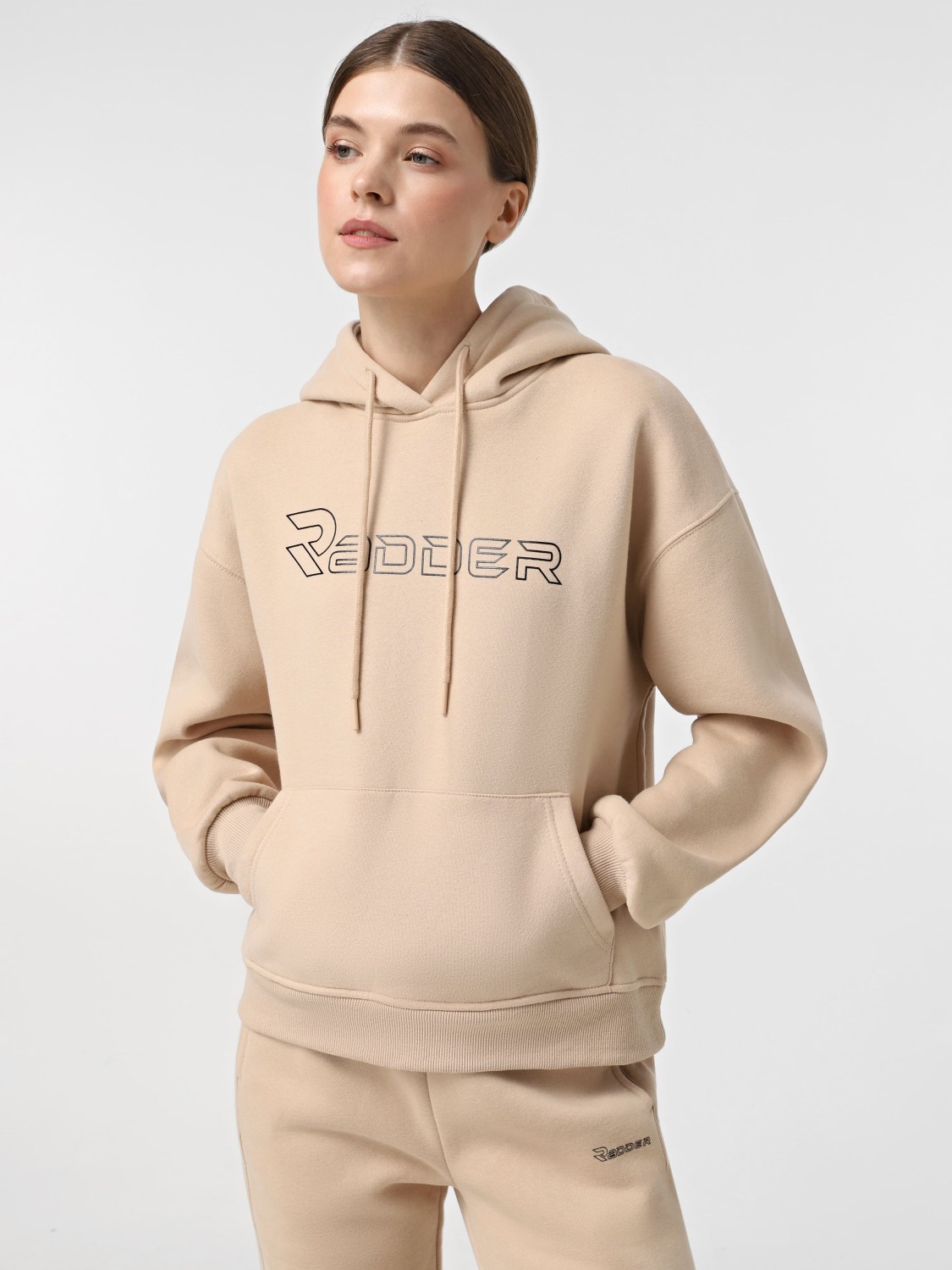 Толстовка женская Radder Silvisa бежевая 442513-125 изображение 2