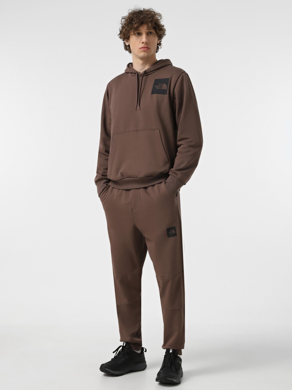 Штани чоловічі The North Face M FINE коричневі NF0A8A6N1OI1 — фото 3