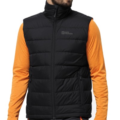 Жилет мужской Jack Wolfskin ATHER DOWN VEST M Черный 1207691-6000