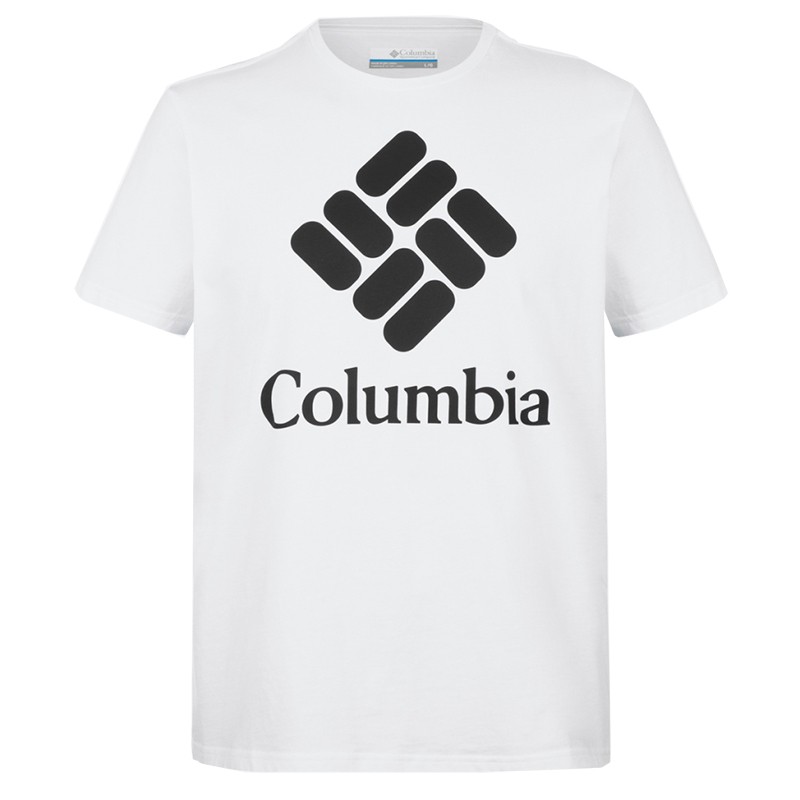 Футболка мужская Columbia Columbia Warren Grove™ Tee белая 1872711-102 — Sport City Футболка мужская Columbia Columbia Warren Grove™ Tee белая 1872711-102