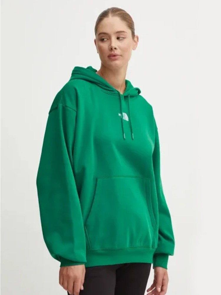 Толстовка женская The North Face Essential Hoodie зеленая NF0A89ENNL11 изображение 2