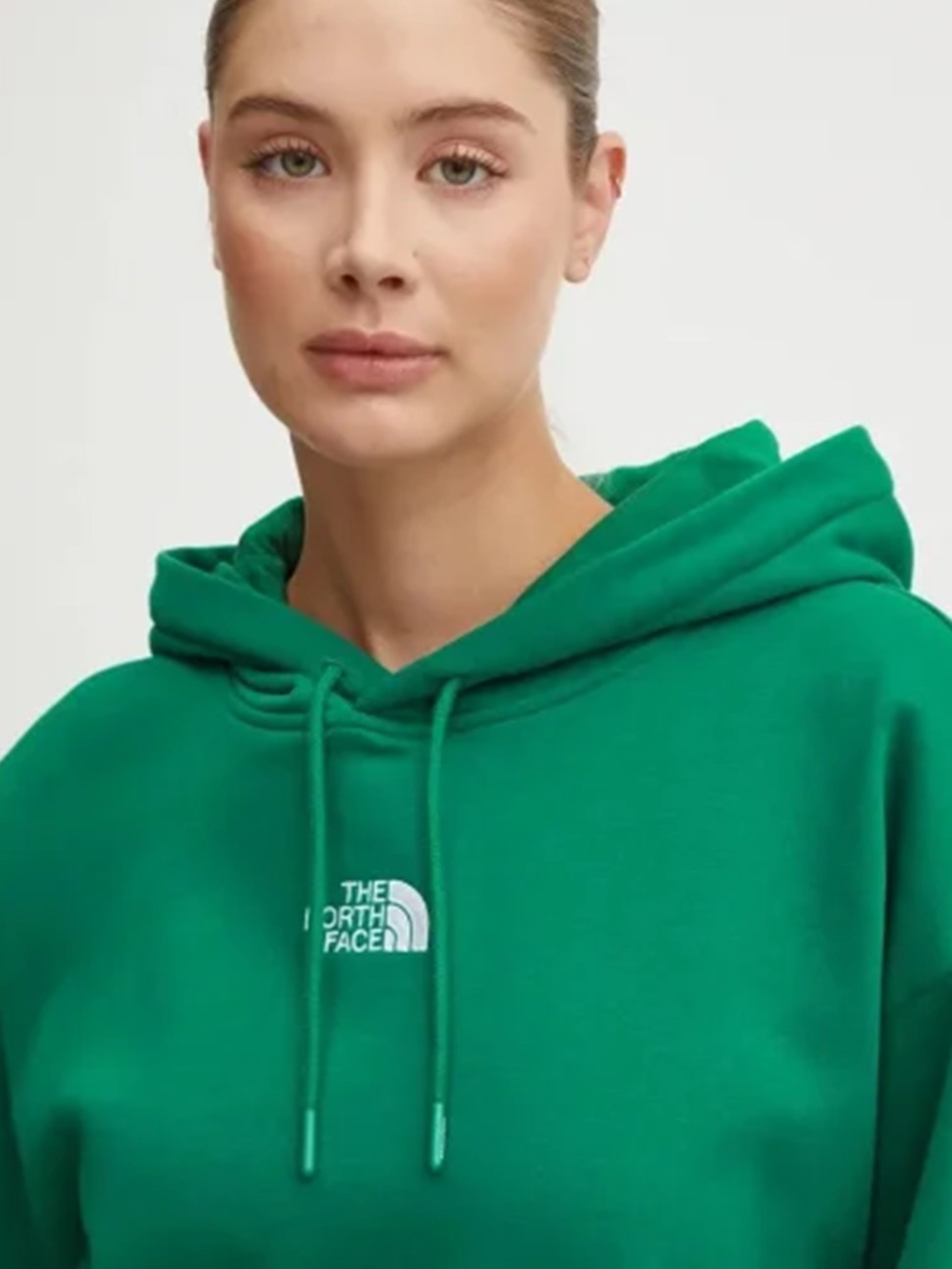 Толстовка жіноча The North Face Essential Hoodie зелена NF0A89ENNL11 — фото 4