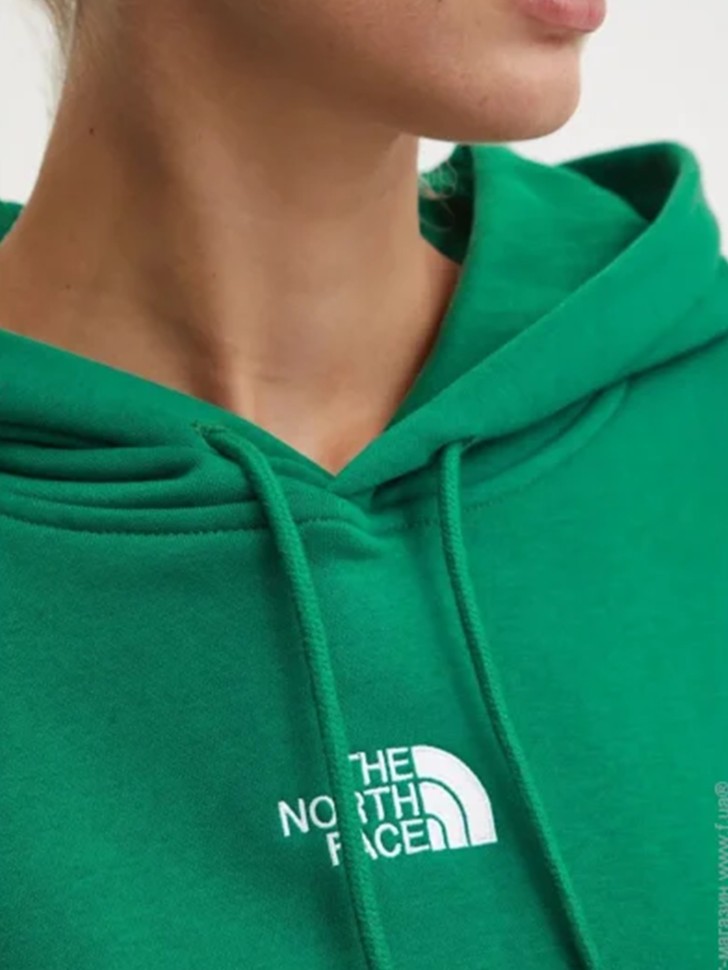 Толстовка женская The North Face Essential Hoodie зеленая NF0A89ENNL11 изображение 5
