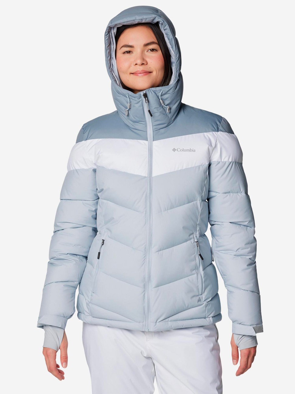 Куртка жіноча Columbia Abbott Peak™ II Insulated Jacket сіра 2105111-031 — фото 4