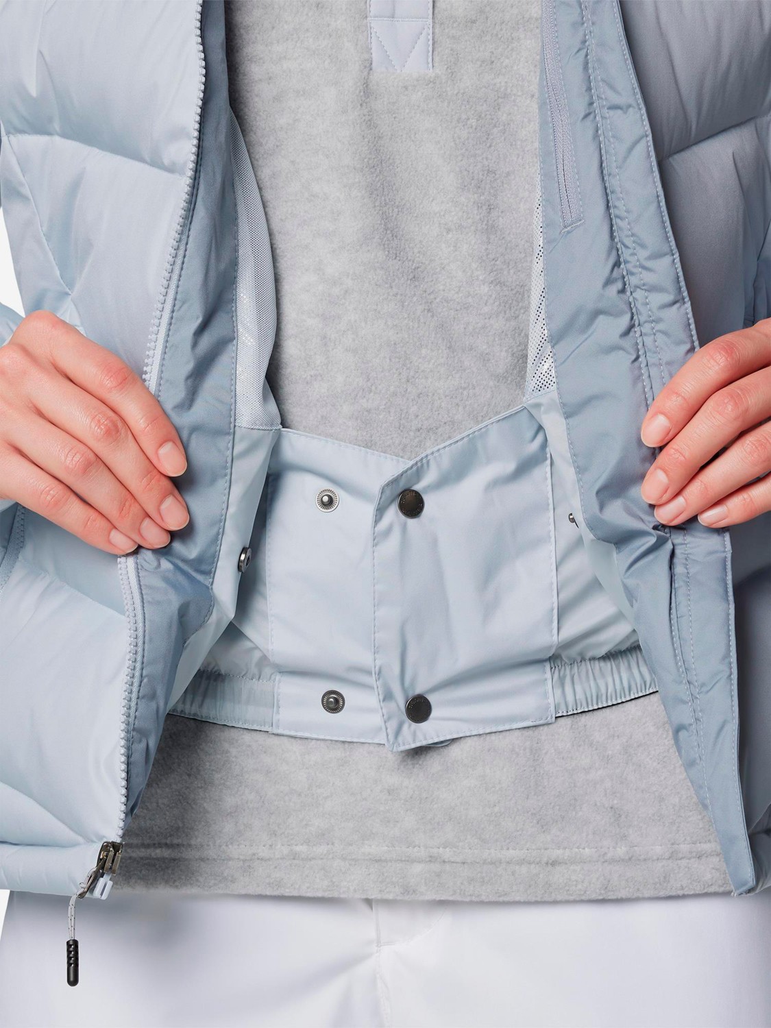 Куртка женская Columbia Abbott Peak™ II Insulated Jacket серая 2105111-031 изображение 6