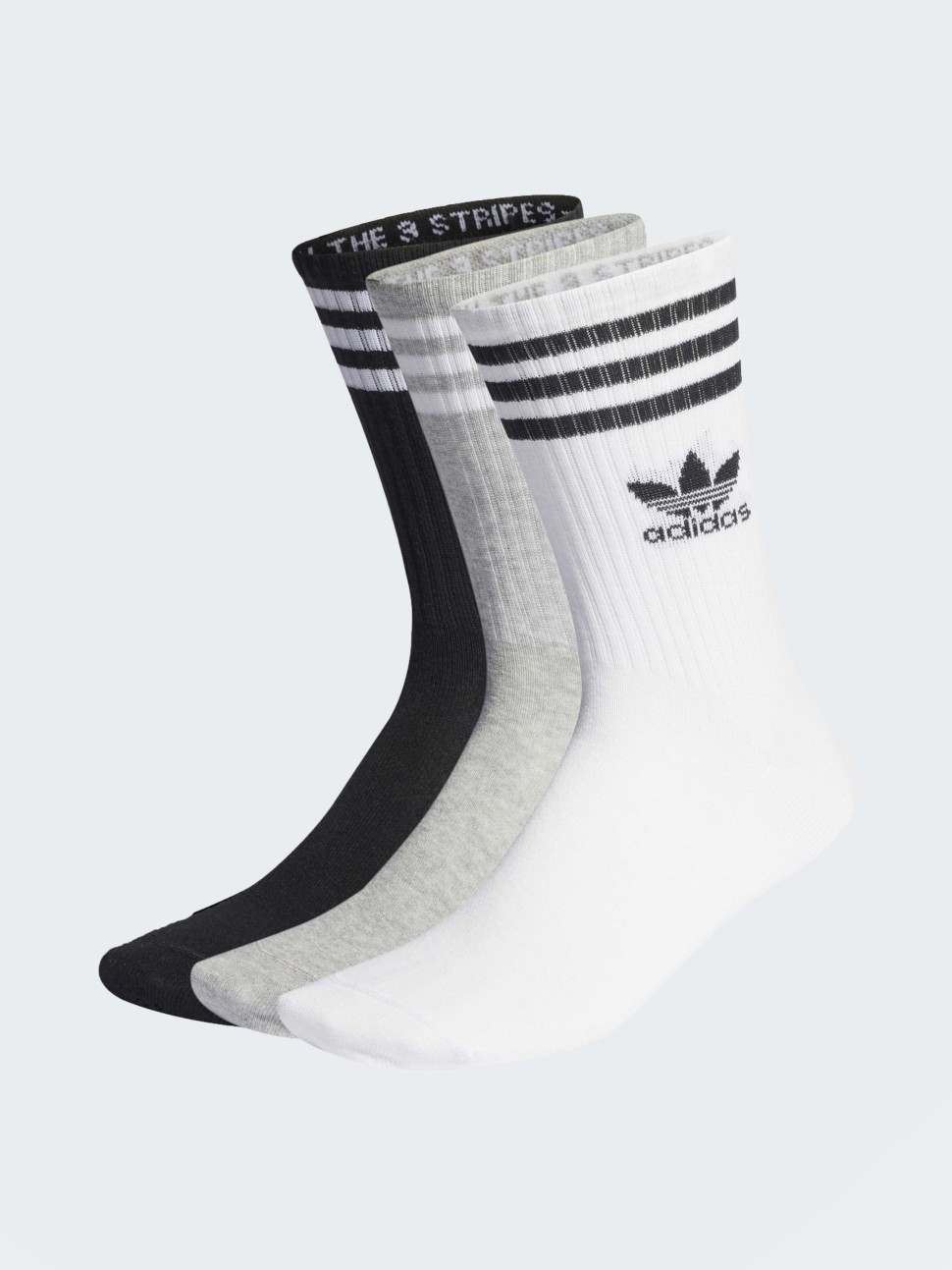 Шкарпетки Adidas CREW SOCK 3STR мультиколір IL5023 — фото 2