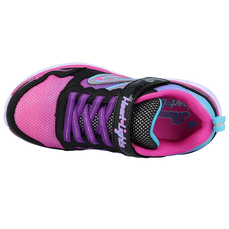 Кроссовки детские Skechers HEART LIGHTS мультицвет 20294L-BKMT — фото 2 — Sport City Кроссовки детские Skechers HEART LIGHTS мультицвет 20294L-BKMT — фото 2