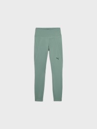 Леггинсы женские Puma W TAD ESSENTIAL TIGHT HW FL зеленые 52590030 изображение 7