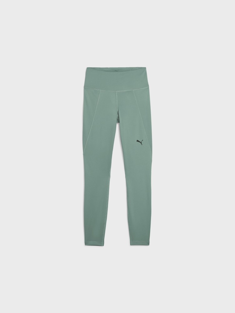 Леггинсы женские Puma W TAD ESSENTIAL TIGHT HW FL зеленые 52590030 изображение 7