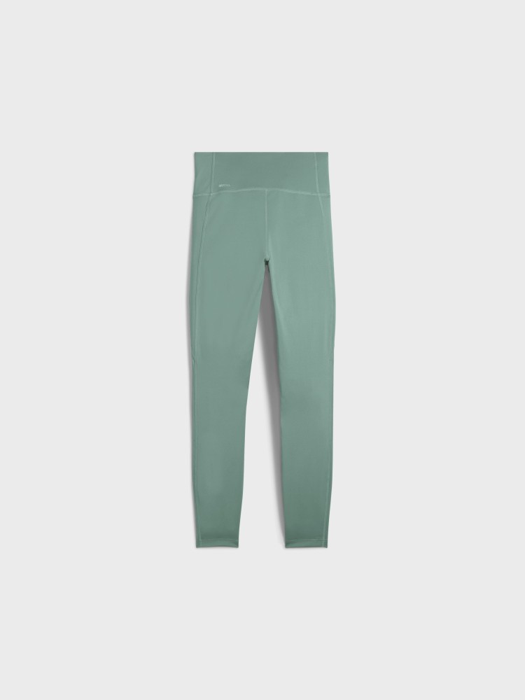 Леггинсы женские Puma W TAD ESSENTIAL TIGHT HW FL зеленые 52590030 изображение 8