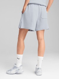 Шорти жіночі Puma HER High-Waist Shorts блакитні 68506247 изображение 3