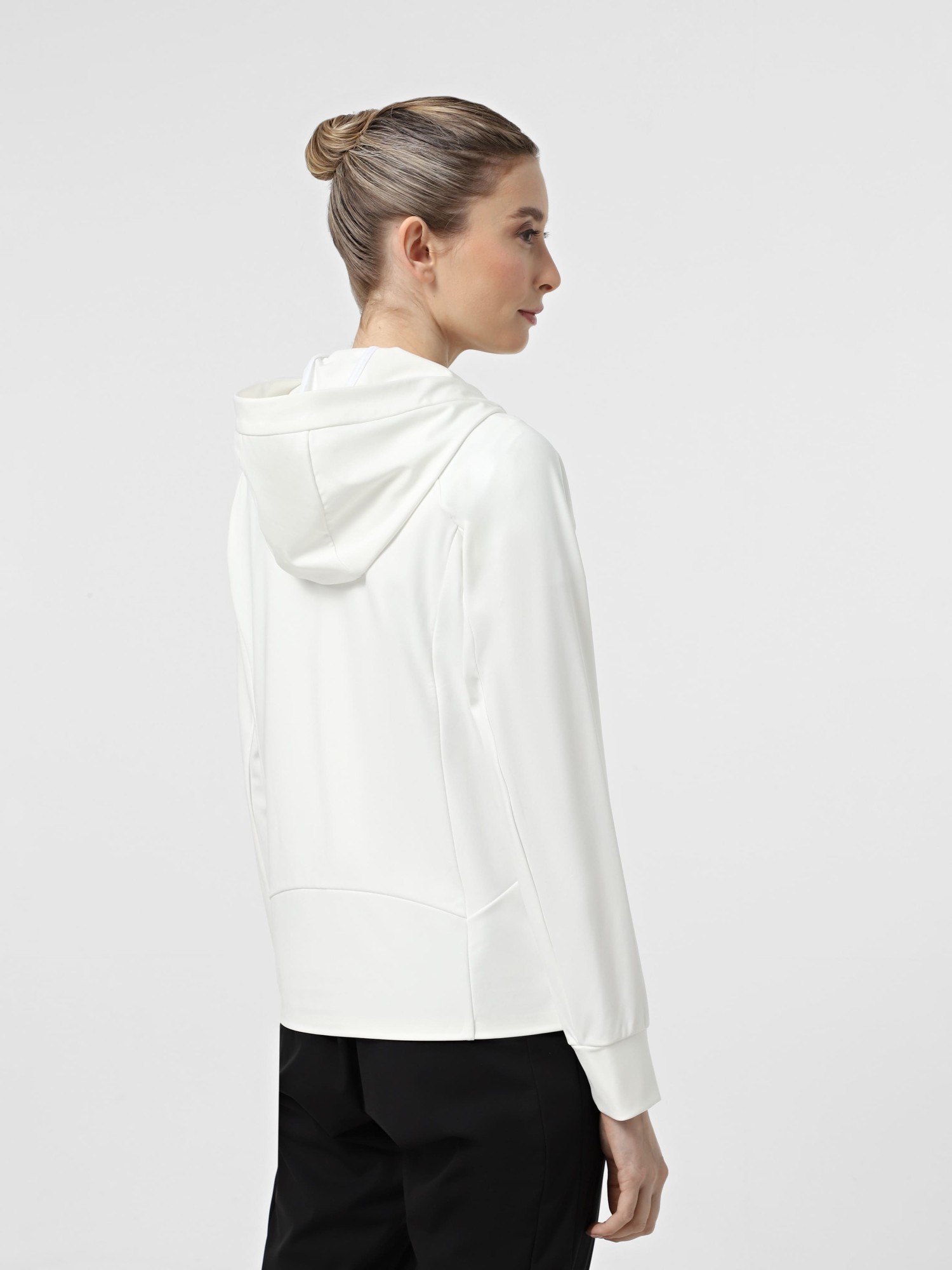 Толстовка женская Larum Evelyn белая 102519-100 изображение 3