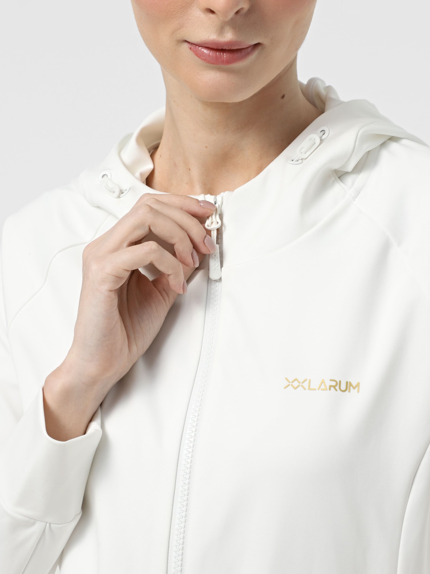 Толстовка женская Larum Evelyn белая 102519-100 изображение 4