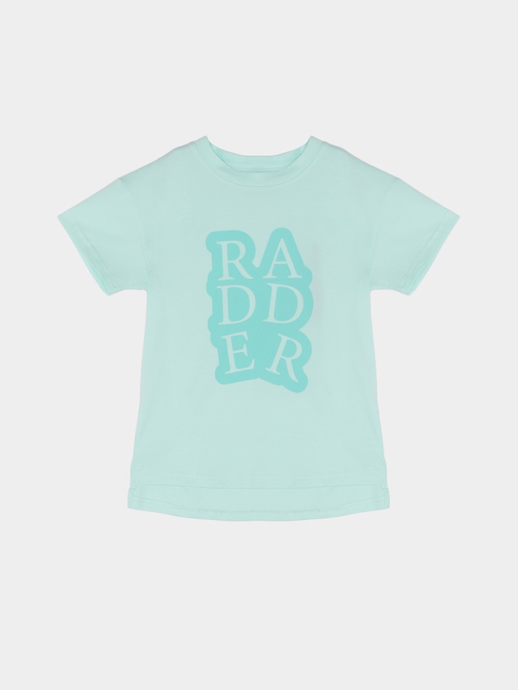 Футболка детская Radder Ondine бирюзовая 442578-405 изображение 2