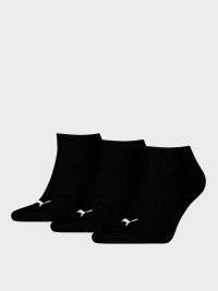 Носки  Puma PUMA UNISEX SNEAKER PLAIN 3P черные 93862406 изображение 2