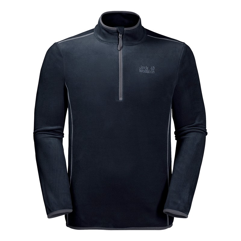 Толстовка мужская Jack Wolfskin Echo Men темно-синяя 1706981-1010 изображение 1