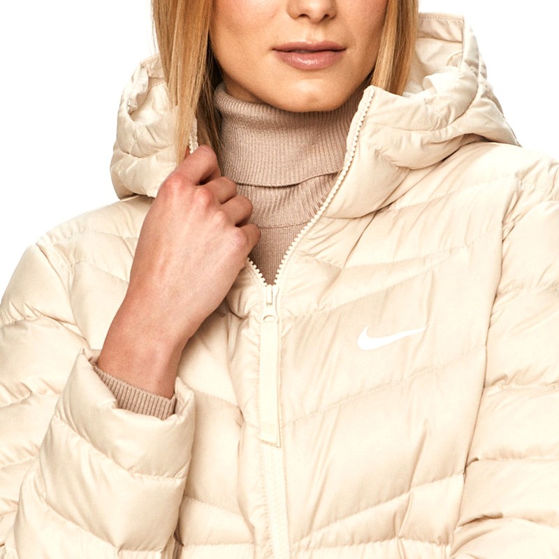 Куртка жіноча Nike W Nsw Wr Lt Wt Dwn Parka біла CU5091-140  — фото 3
