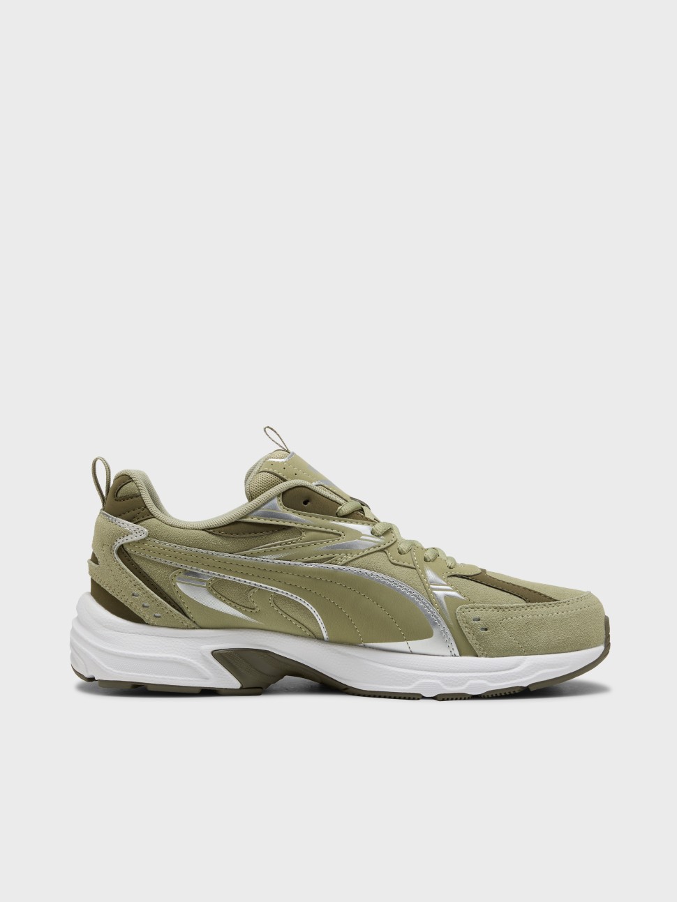 Кроссовки женские Puma Milenio tech SD оливковые 40265604 — фото 2