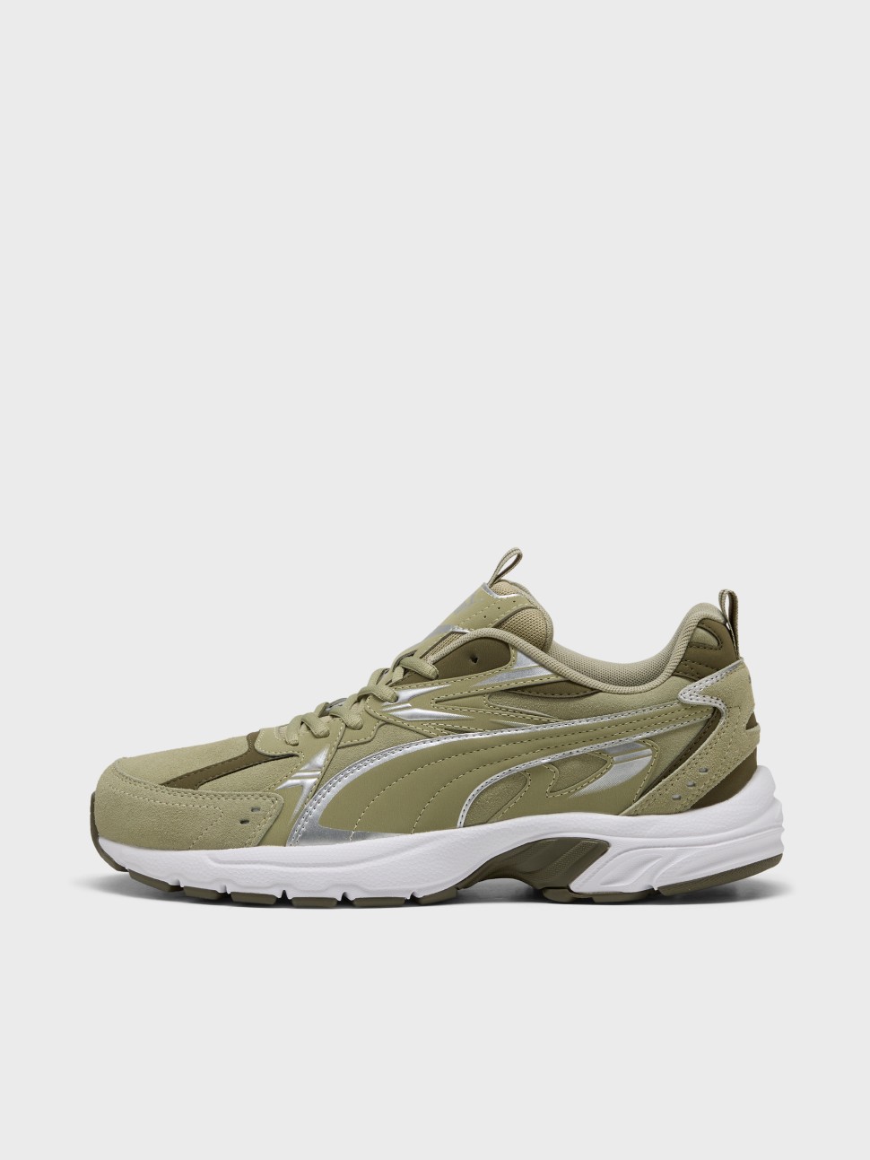 Кроссовки женские Puma Milenio tech SD оливковые 40265604 — фото 3