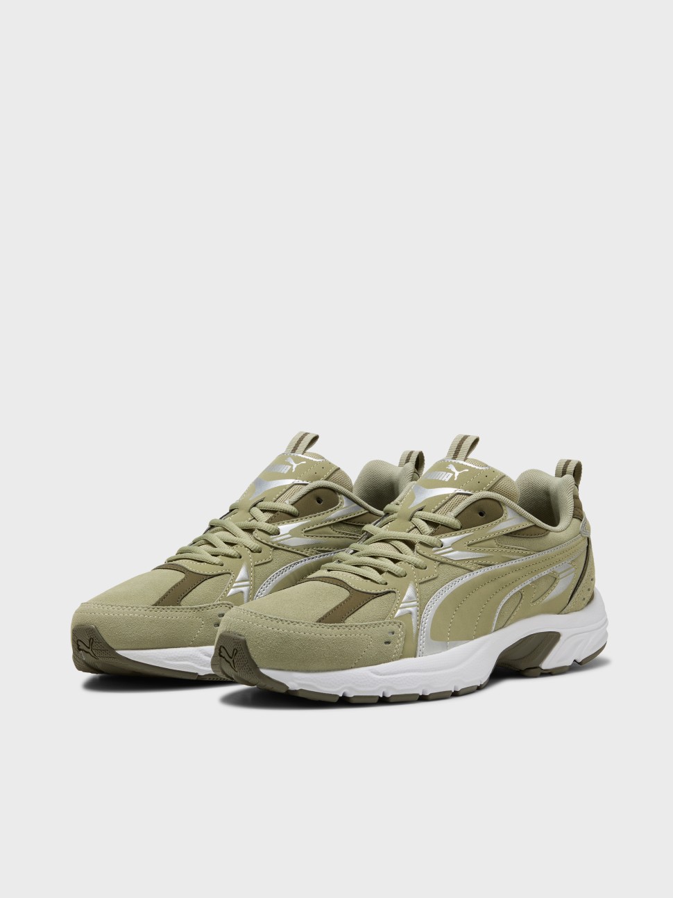 Кроссовки женские Puma Milenio tech SD оливковые 40265604 — фото 4