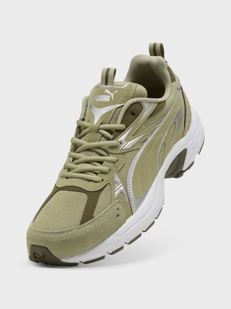 Кроссовки женские Puma Milenio tech SD оливковые 40265604 — фото 6
