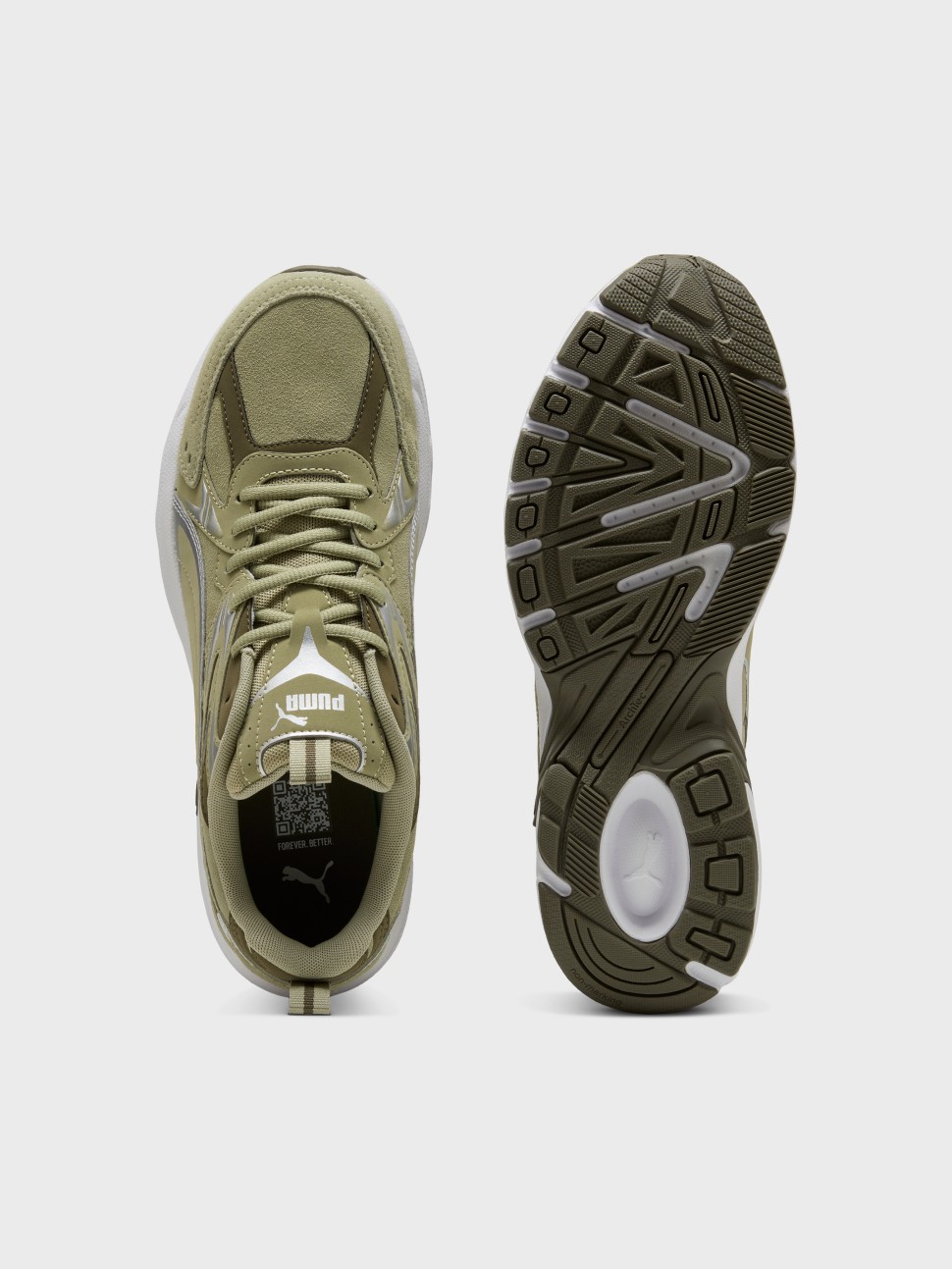 Кроссовки женские Puma Milenio tech SD оливковые 40265604 — фото 7